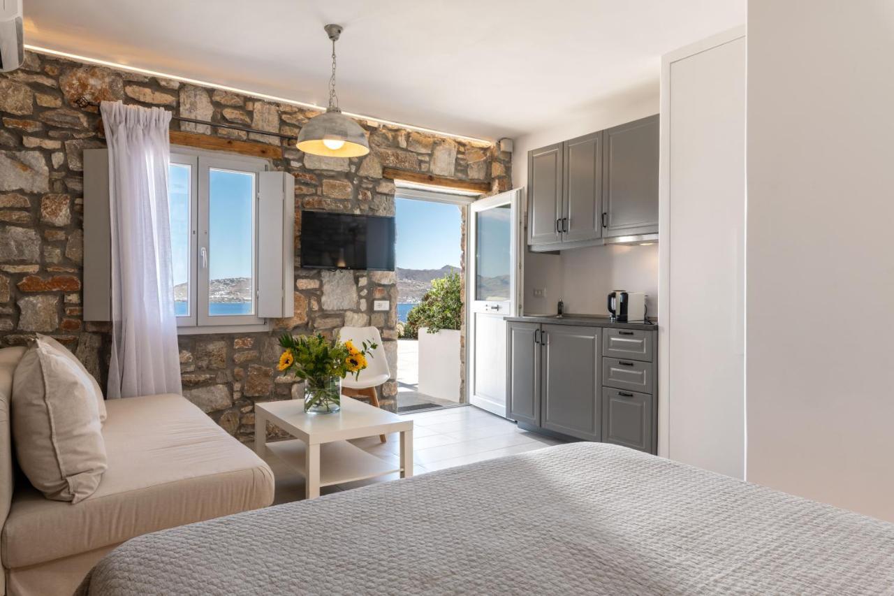 Aegean View Apartments Mykonos Agios Ioannis Diakoftis Dış mekan fotoğraf