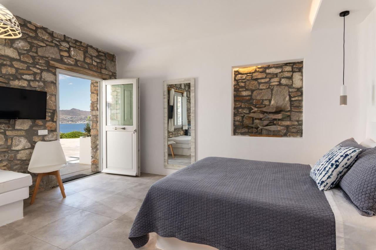 Aegean View Apartments Mykonos Agios Ioannis Diakoftis Dış mekan fotoğraf