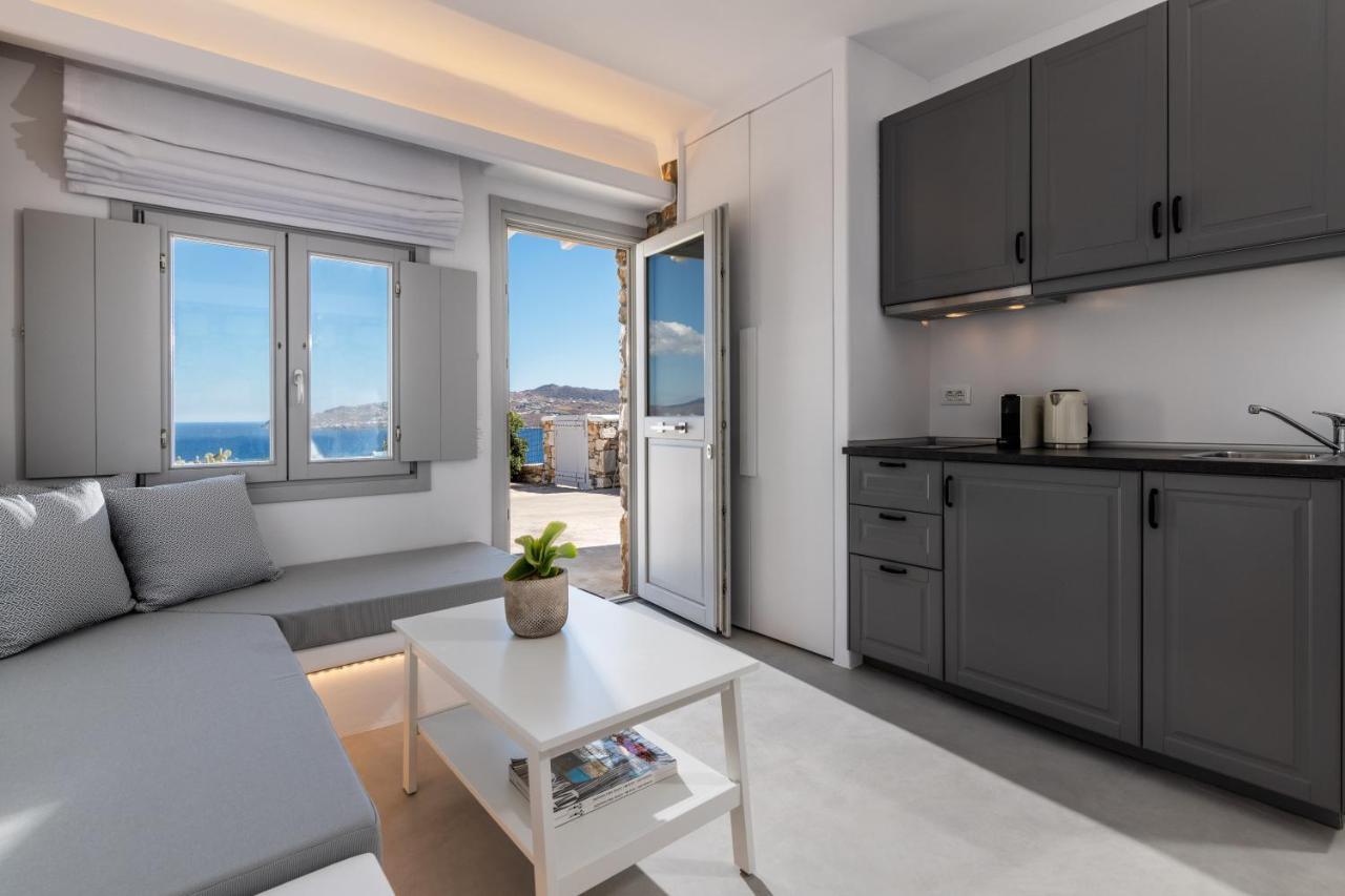Aegean View Apartments Mykonos Agios Ioannis Diakoftis Dış mekan fotoğraf